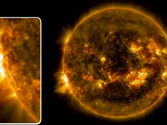 Две мощные солнечные вспышки угрожают здоровью землян 