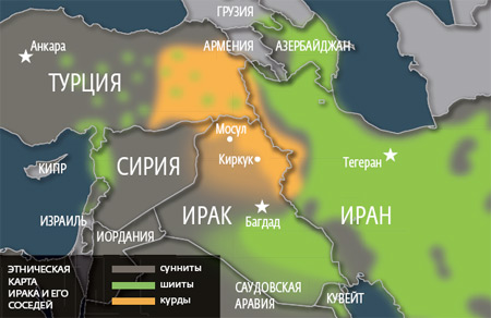 Шииты и суниты карта