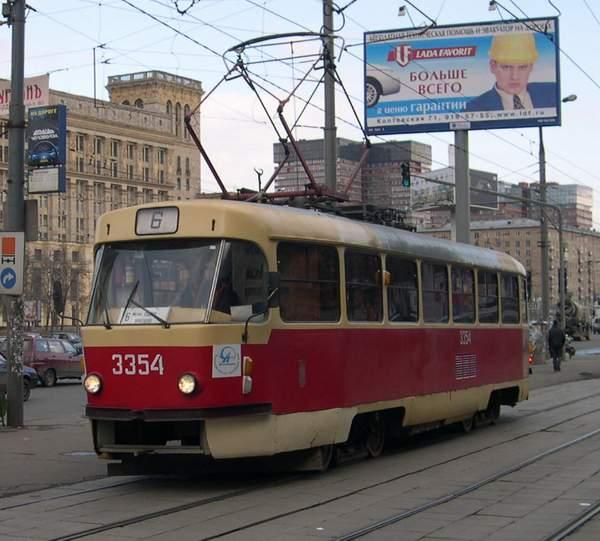 Из-за «бомбы» в Москве остановились трамваи 