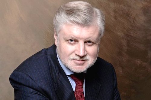 Сергей Миронов выступит на канале «Россия-24» Сергей Миронов выступит на канале «Россия-24»