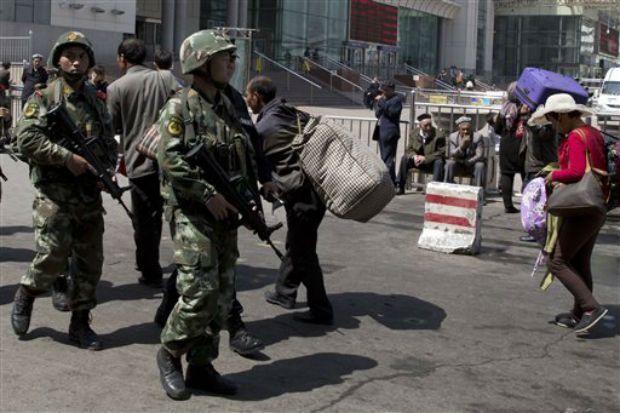 40 смертников атаковали город в Синьдзян-уйгурском районе Китая 