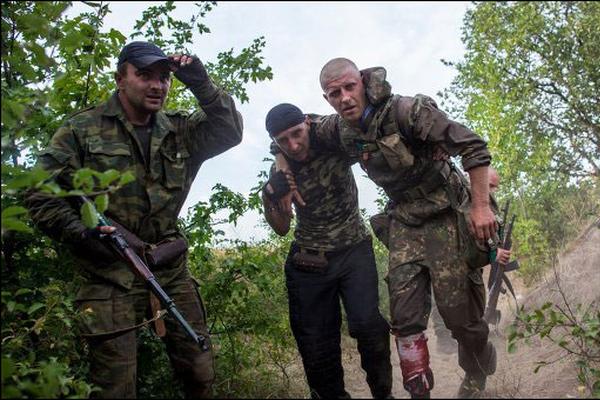 В Донбассе несколько районов оказались ареной ожесточенных боев 