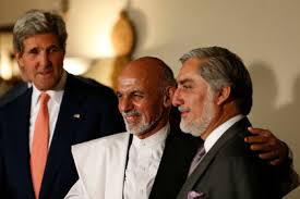 Два кандидата в президенты Афганистана поделили власть 