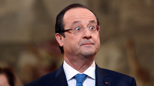 Франсуа Олланда  поддерживают всего 1% французов 