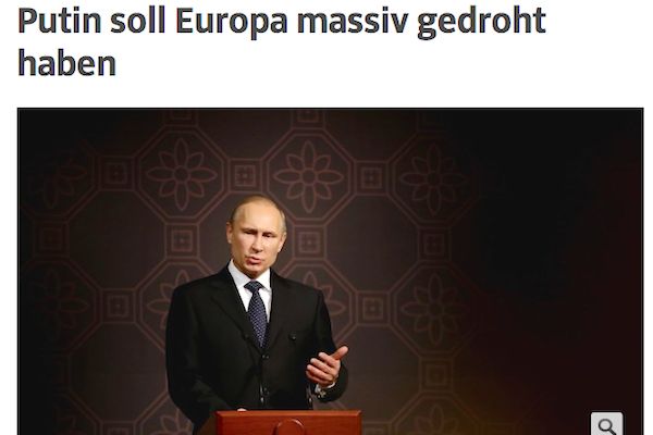 Порошенко донес в Европе об угрозах Путина в адрес НАТО и ЕС – СМИ Германии 