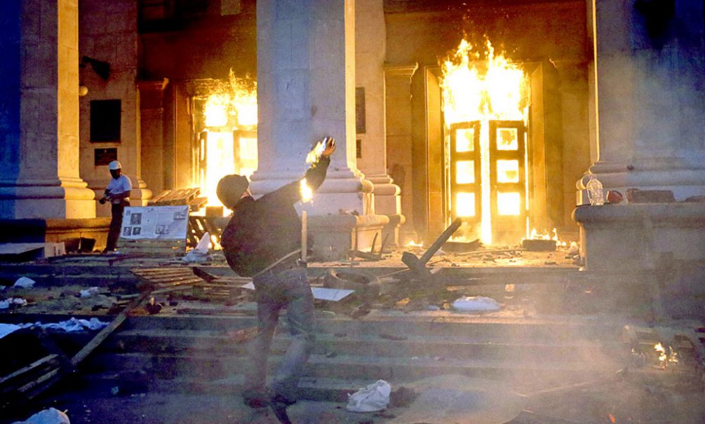 Возбуждено дело о покушении на россиянина во время беспорядков в Одессе 