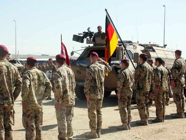 Германия готова отправить войска на восток Украины 