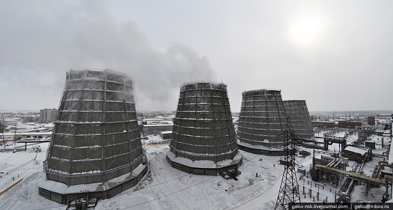 ГРЭС-2 горит в Томске 