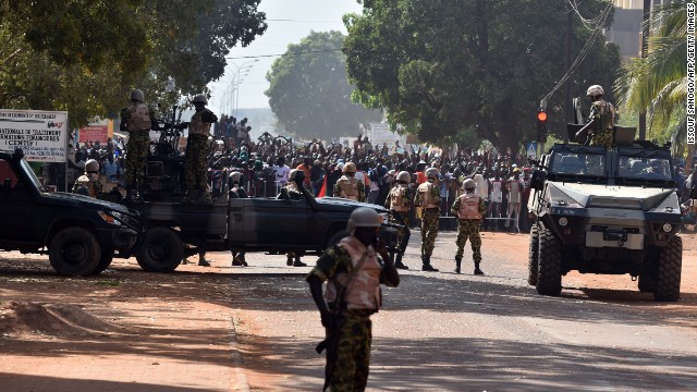 В Буркина-Фасо произошел военный переворот 