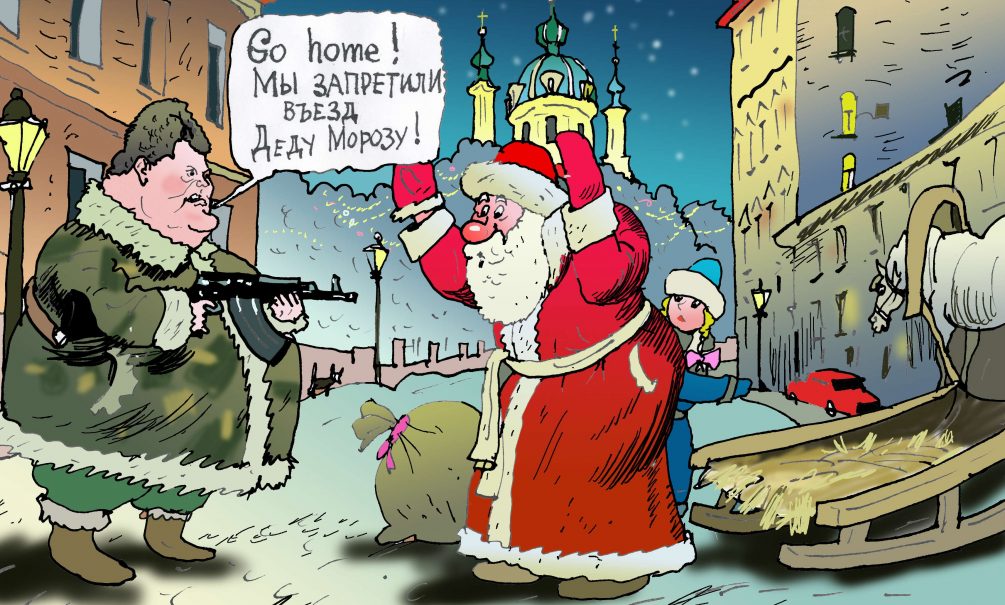 Деда Мороза на Украине меняют на Святого Николая 