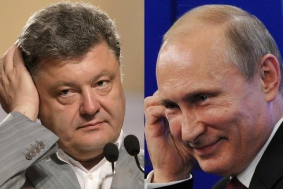 Украинские СМИ: Путин пригрозил Порошенко наступлением на Украину 