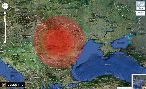 В Румынии и Молдавии произошло землетрясение 