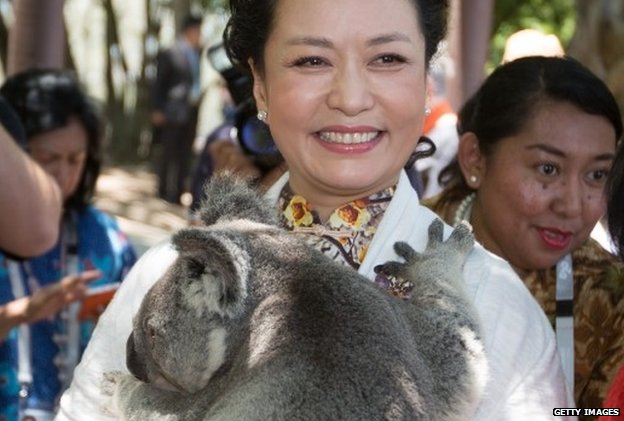 Первые леди стран G20 сфотографировались с коалами 