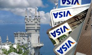 Visa прекратила обслуживать банки в Крыму