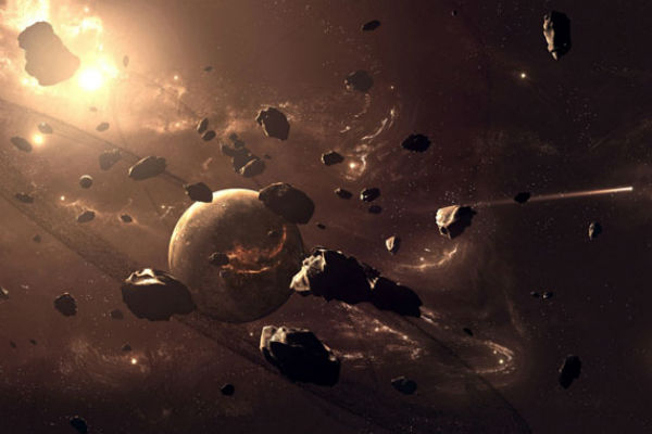 Ученые: астероиды грозят гибелью всему живому 