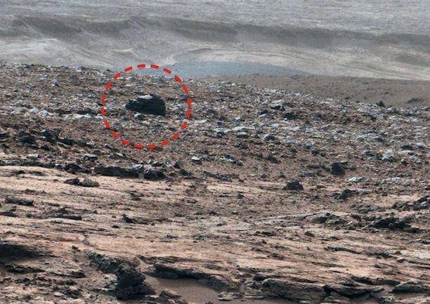 На Марсе нашли голову гигантской обезьяны 