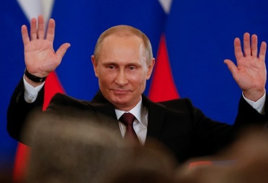 В Британии начали делать ставки на свержение Путина в 2015 году 