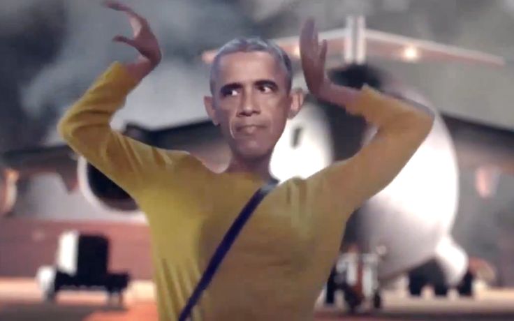 В Интернете появилось популярное видео с пародией на Барака Обаму 