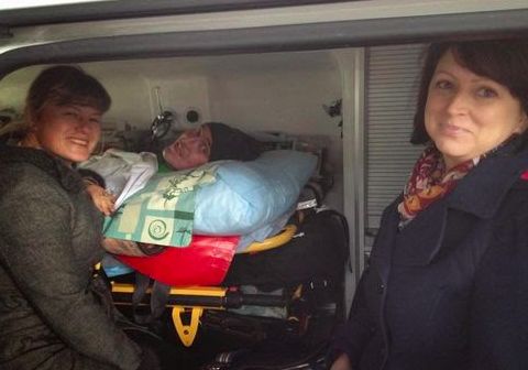 Жену раненного в Донбассе украинского бойца обокрали 