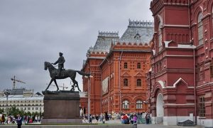 Монголия попросила передать ей памятник Жукову с Манежной площади