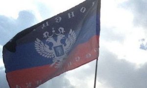 Над Дебальцево развеваются флаги ДНР