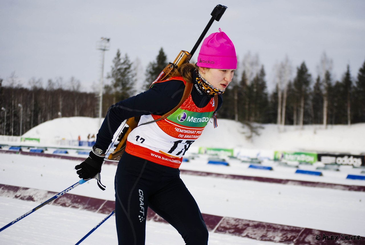 Алина Громова биатлон