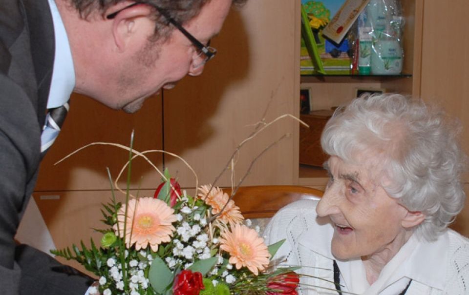 Скончалась самая пожилая жительница Германии 