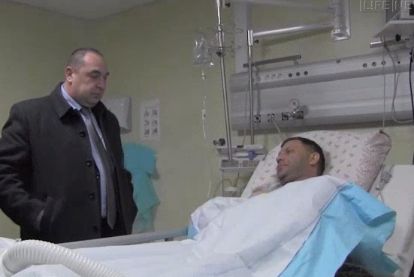 После операции Захарченко вернулся в Донецк 