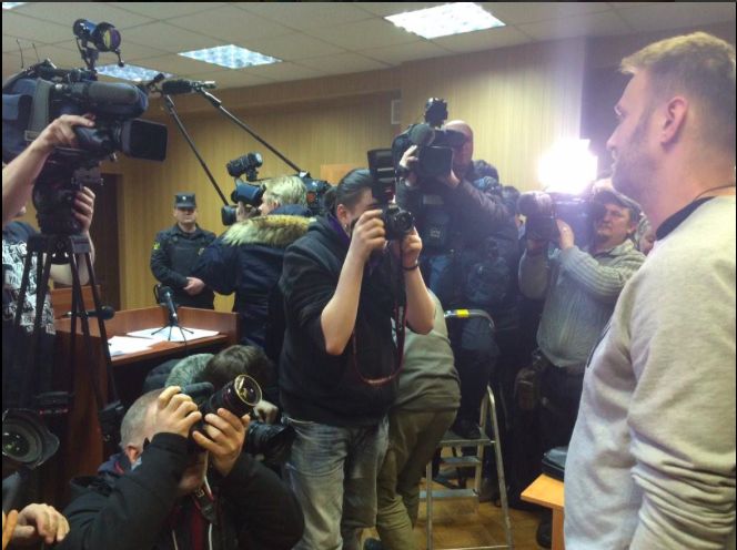 Алексей Навальный задержан на 15 суток