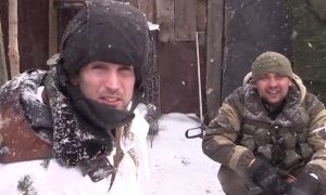 Страшный бой в Дебальцево: тела украинских бойцов заметает снег