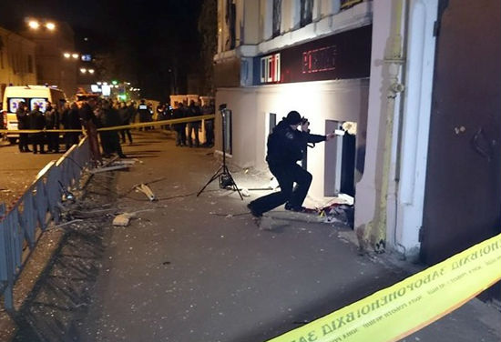 В офисном здании в Харькове прогремел взрыв 