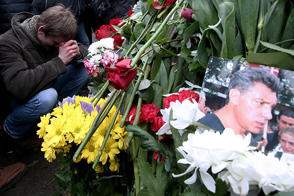 В Томске прошла акция в память о Немцове
