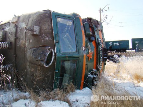 В Кузбассе столкнулись два поезда 