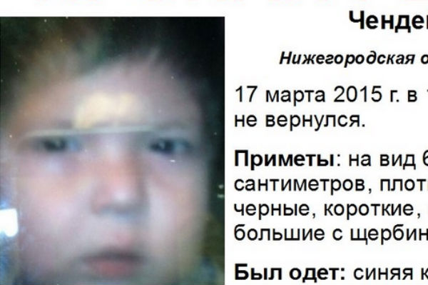 Пропавшего нижегородского малыша нашли мертвым 