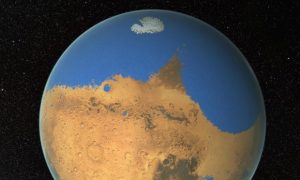 NASA обнаружило на Марсе следы древнего океана