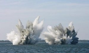Украинская армия ударила снарядами по Азовскому морю