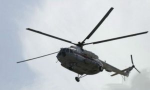 Под Киевом рухнул военный вертолет