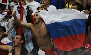 На матче Черногория - Россия запрещено демонстрировать флаги ДНР и Сербии