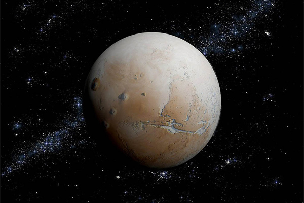 На Марсе ученые обнаружили ледяной пояс под толстым слоем пыли 