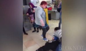Избитых в супермаркете подростков накажут за сопротивление полиции
