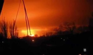 Склад с боеприпасами загорелся в Ростовской области