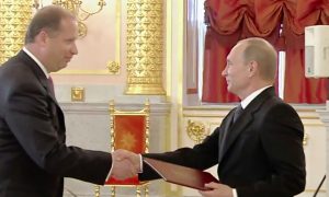Путин принял верительную грамоту у Припутена