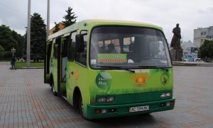 На Украине создали первый электробус на базе маршрутки 