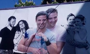На Украине открыто началась скандальная агитация за гей-браки