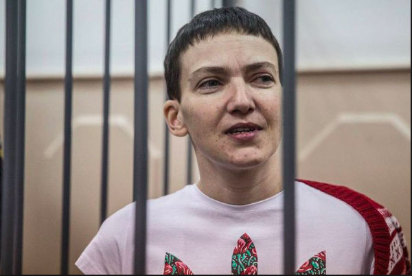 Надежда Савченко боится суда в Донецке 