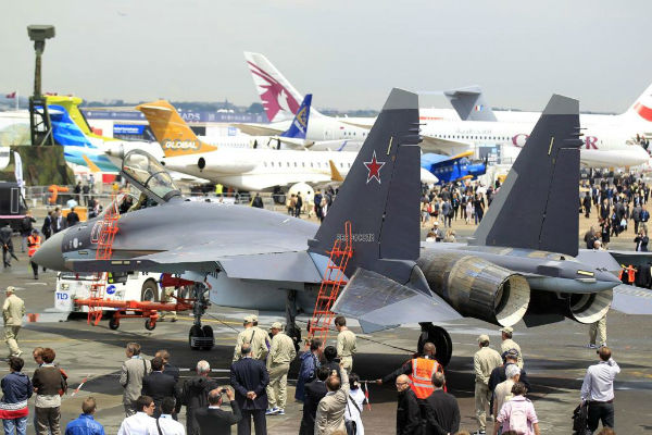 Продукция России на авиасалоне в Ле Бурже возмутила Украину 