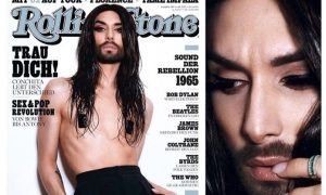 Обнаженная Кончита Вурст появилась на обложке Rolling Stone