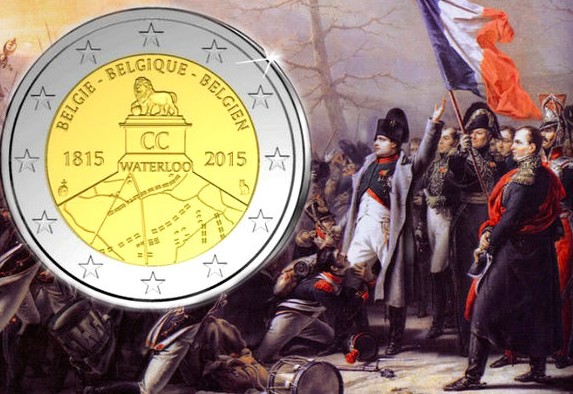 На евро в Бельгии увековечат поражение Наполеона