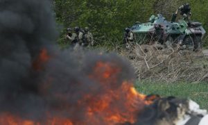 После артобстрелов в Донбассе начались ожесточенные ближние бои
