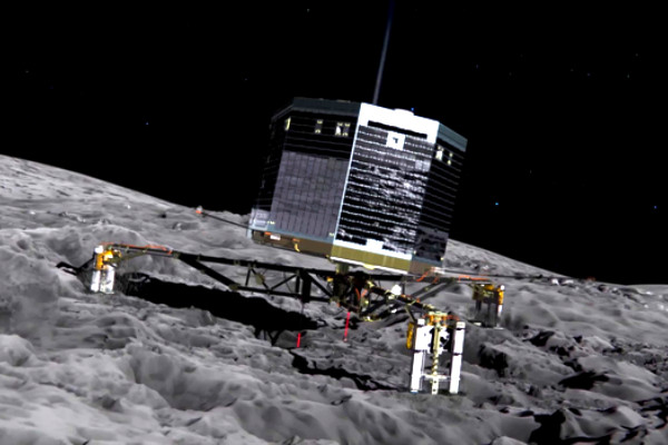 Зонд Philae неожиданно «ожил» и передал на Землю сигнал с кометы 